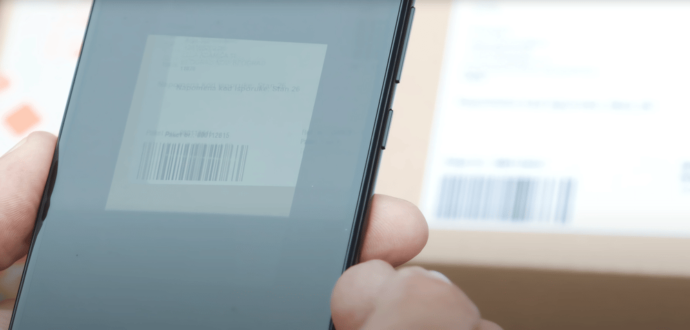Preview of Ananas proof of delivery barcode scanning with eLogii driver app
