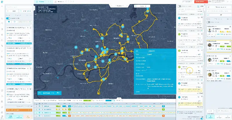 Heatleys re-ordering routes in eLogii