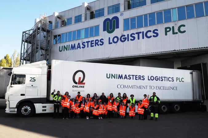 eLogii logistics and supply chain management case study for Unimasters