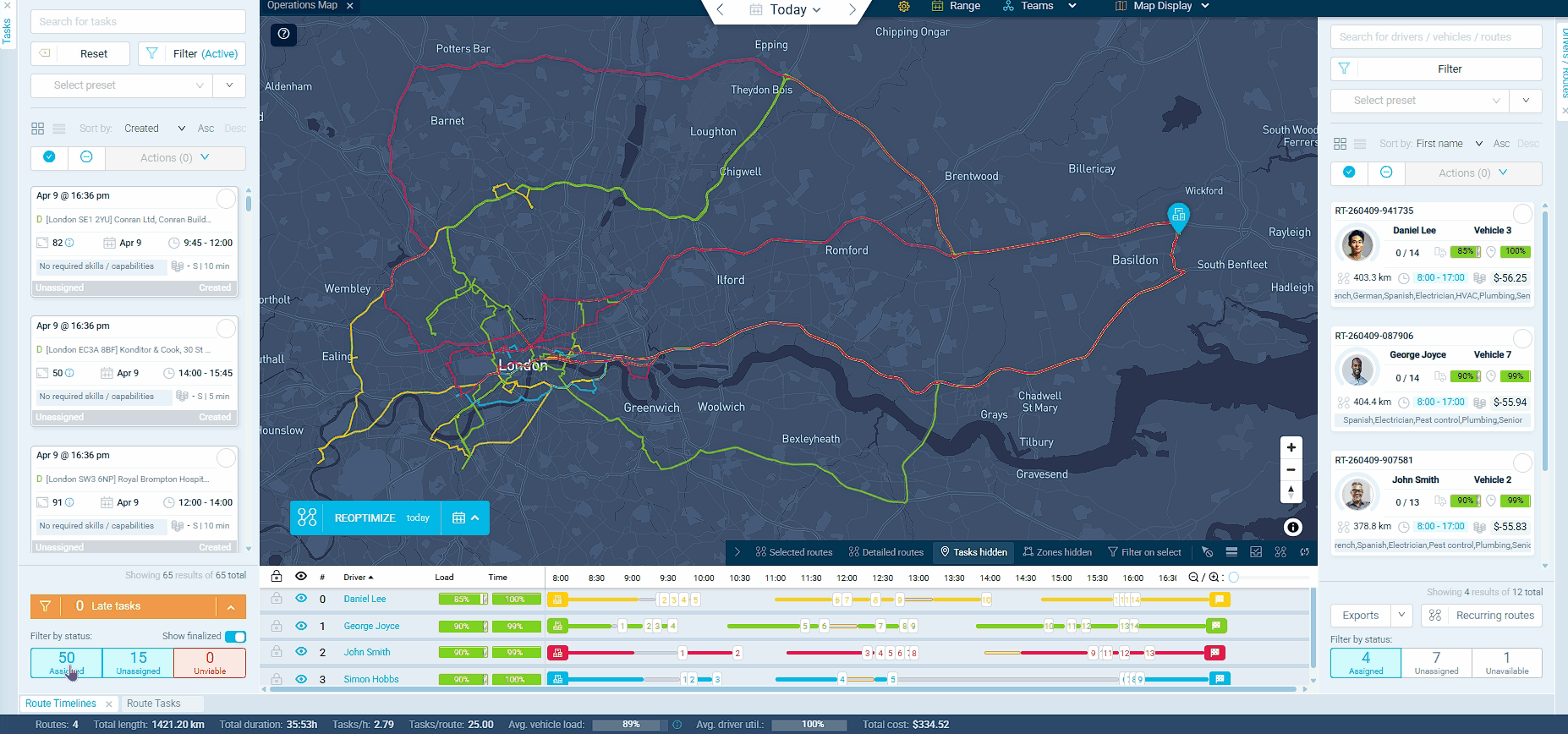 Routing built for dense urban grocery delivery