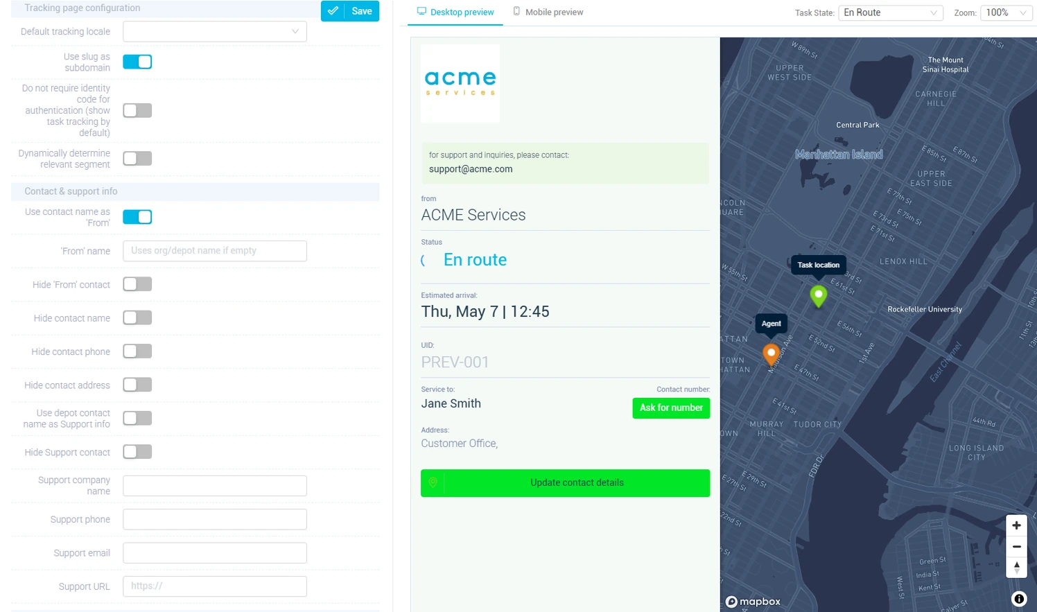 Automated homeowner updates at every step