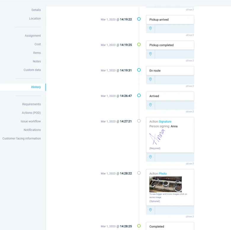 eLogii property maintenance product screen 2