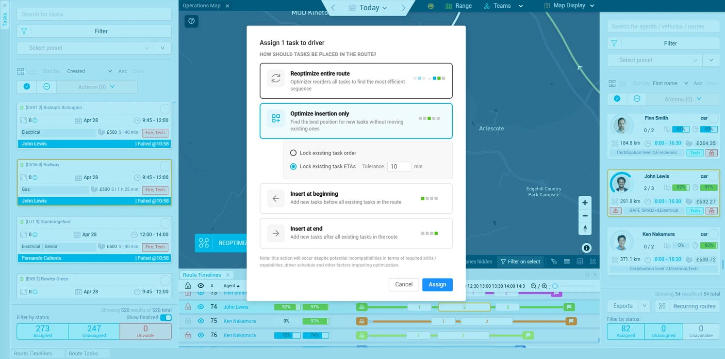 eLogii safety compliance product screen 1