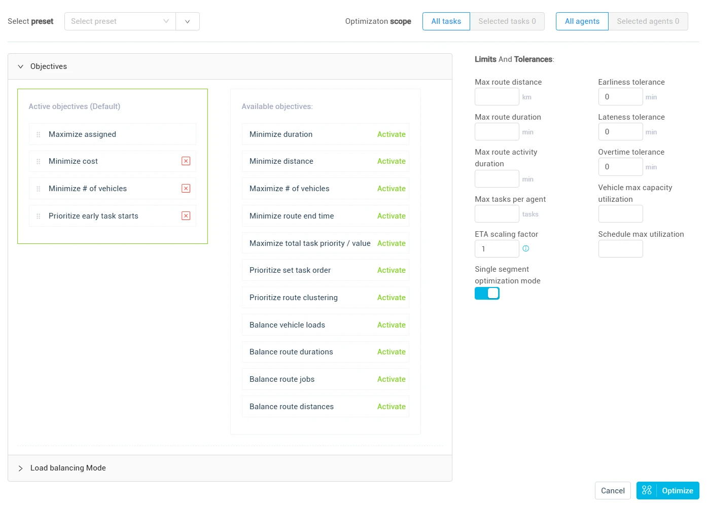 Routes built and rebuilt across hundreds of drops in seconds