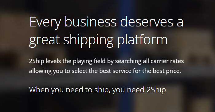 2ship-software-website