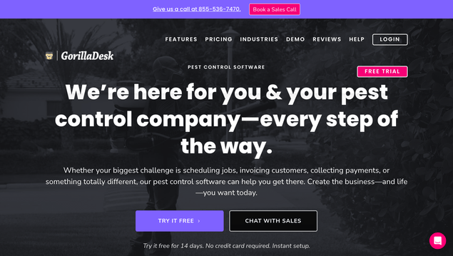 GorillaDesk-Routing-App-for-Pest-Control