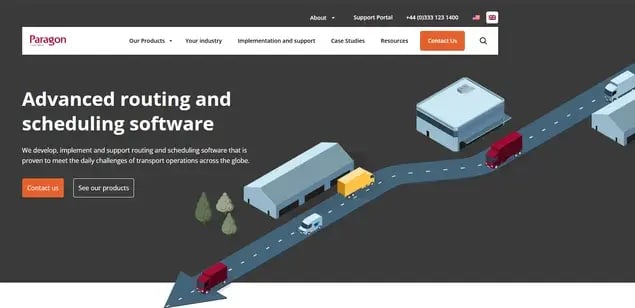 paragon-routing-website