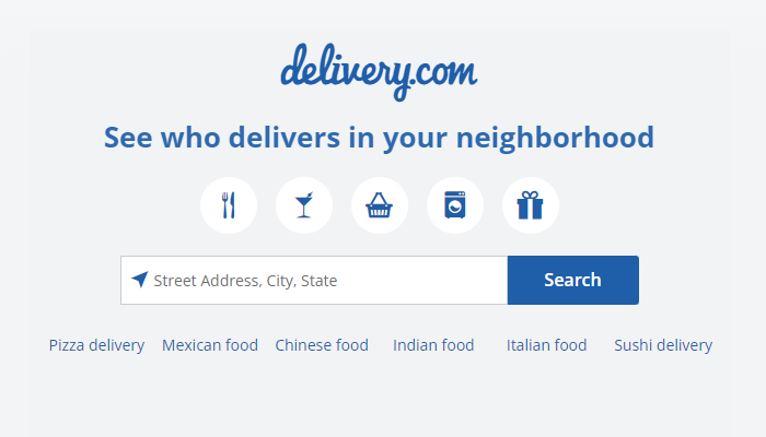 delivery-website