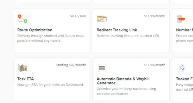 onfleet-competitors-tookan-add-ons-pricing