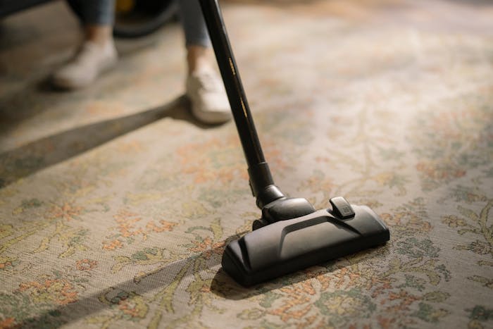 vacuuming-the-carpet