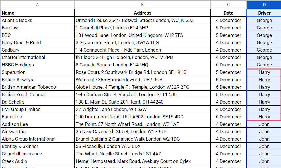 route-planning-spreadsheet-sorted-by-driver