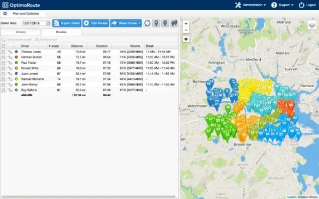 routific-competitors-optimoroute-ui