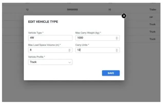 yojee-vehicle-configuration