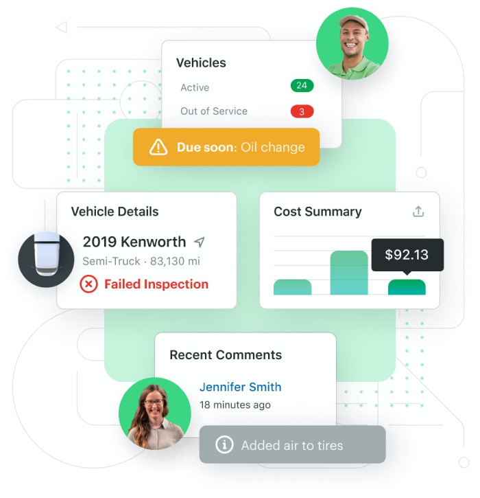 Benefits of Fleet Management Systems - Fleetio UI