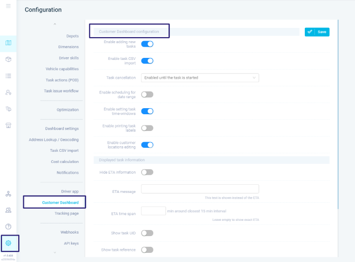 customer-dashboard-setup