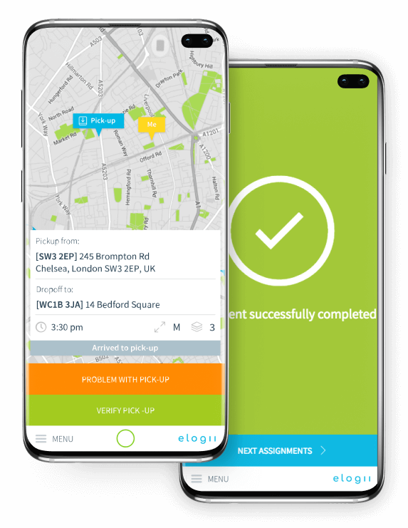 delivery driver app