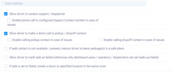 E-commerce last-mile delivery - eLogii failed delivery workflow