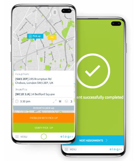 eLogii driver app