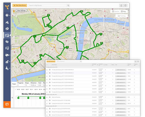 Route4Me Competitors - Route4Me UI