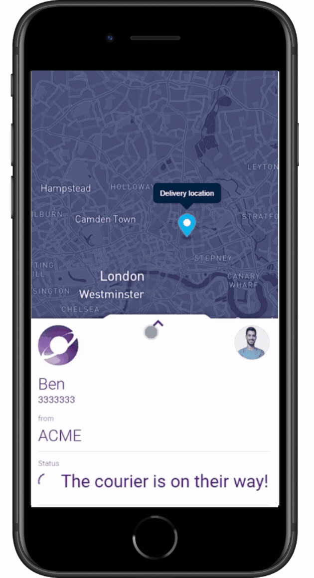 Live ETA Updates demo