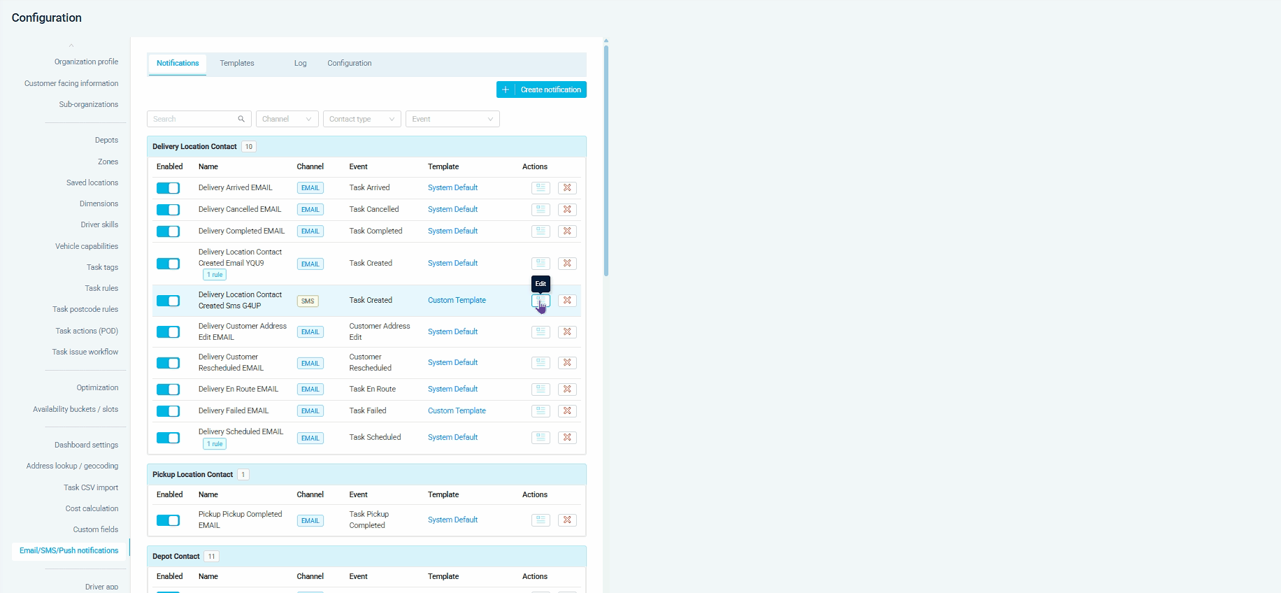 Smart Notifications demo