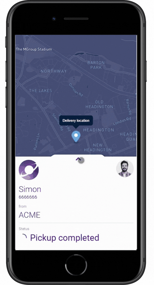 A preview of the self service scheduling app in eLogii